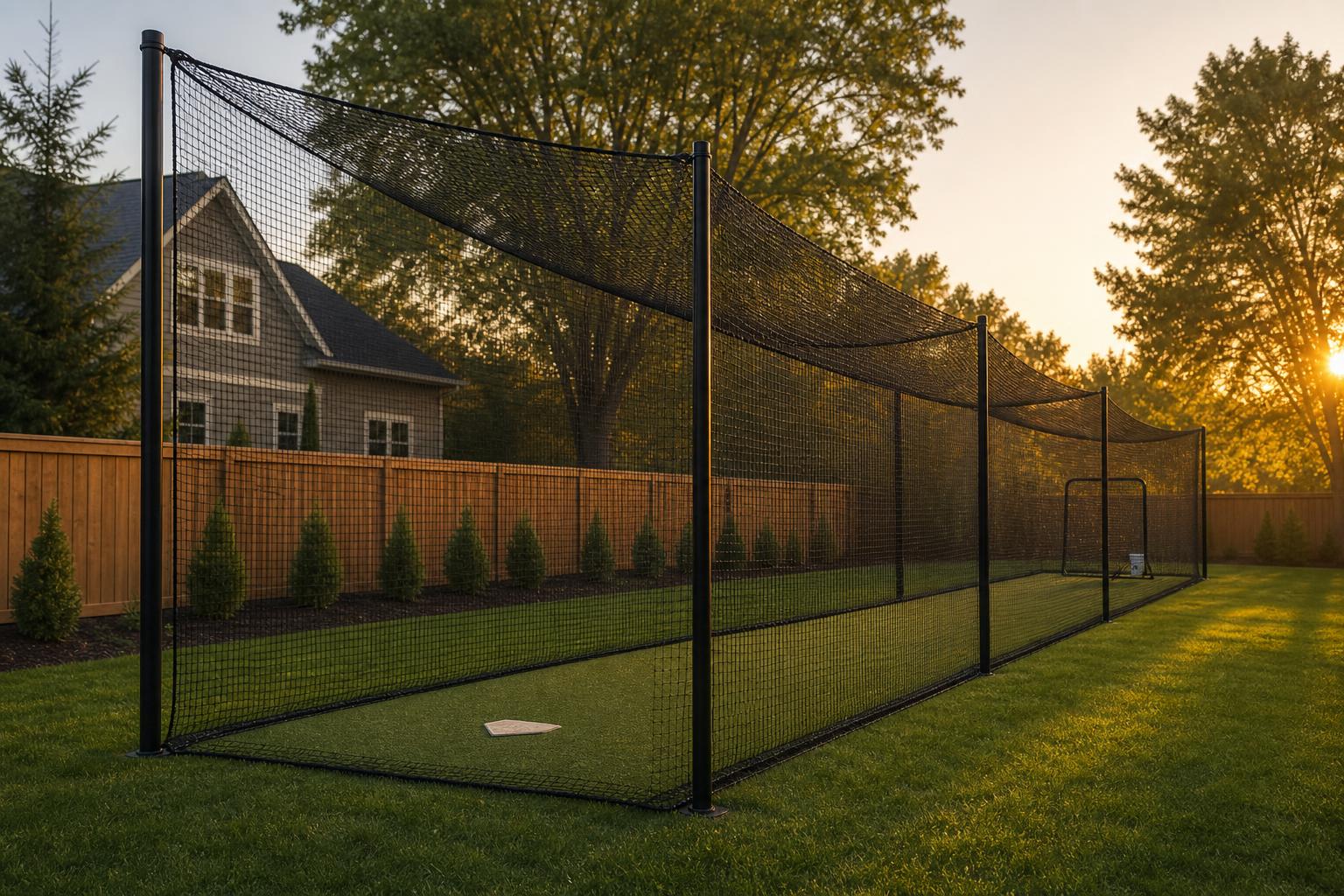 Professional batting cage